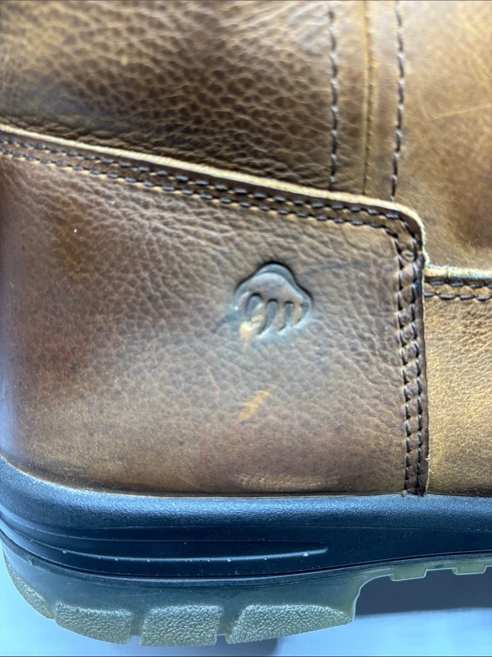 Wolverine Pull-On Leather Work Boots Men's 9 Slip/Oil Resistant W03367 Soft Toe